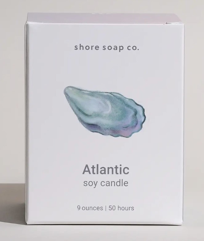 shore soap atlantic soy candle 