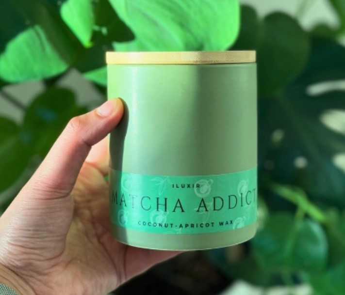 Matcha Addict soy candle