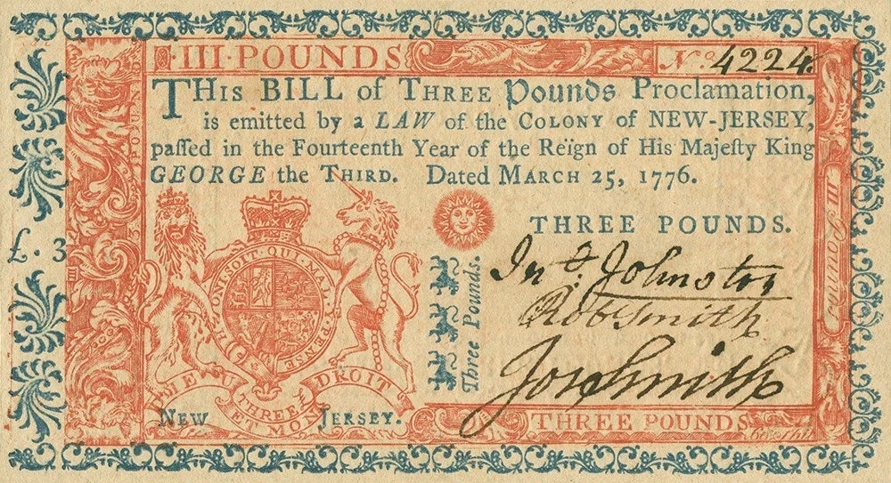 Williamsburg – Currency – A Fool and His Money