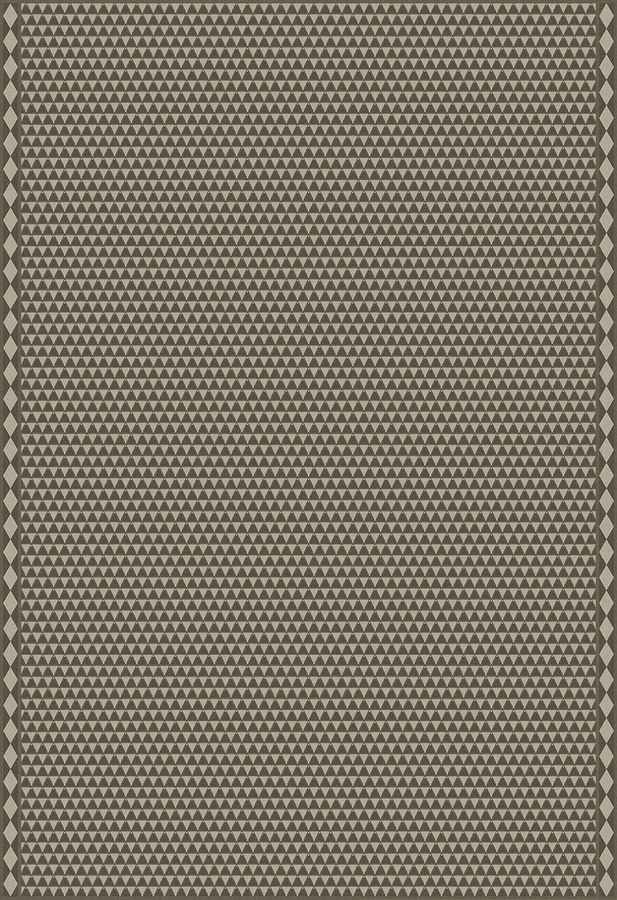 Triangular Chain of Fortresses - vinyl floor cloth 120x175
