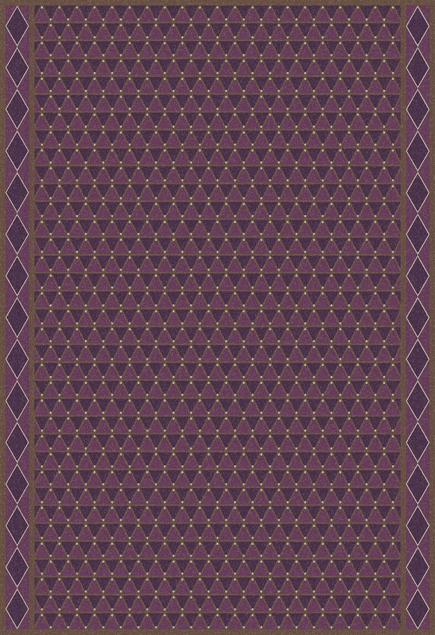 Triangular Guardianship of Nobles - vinyl floor cloth 52x76
