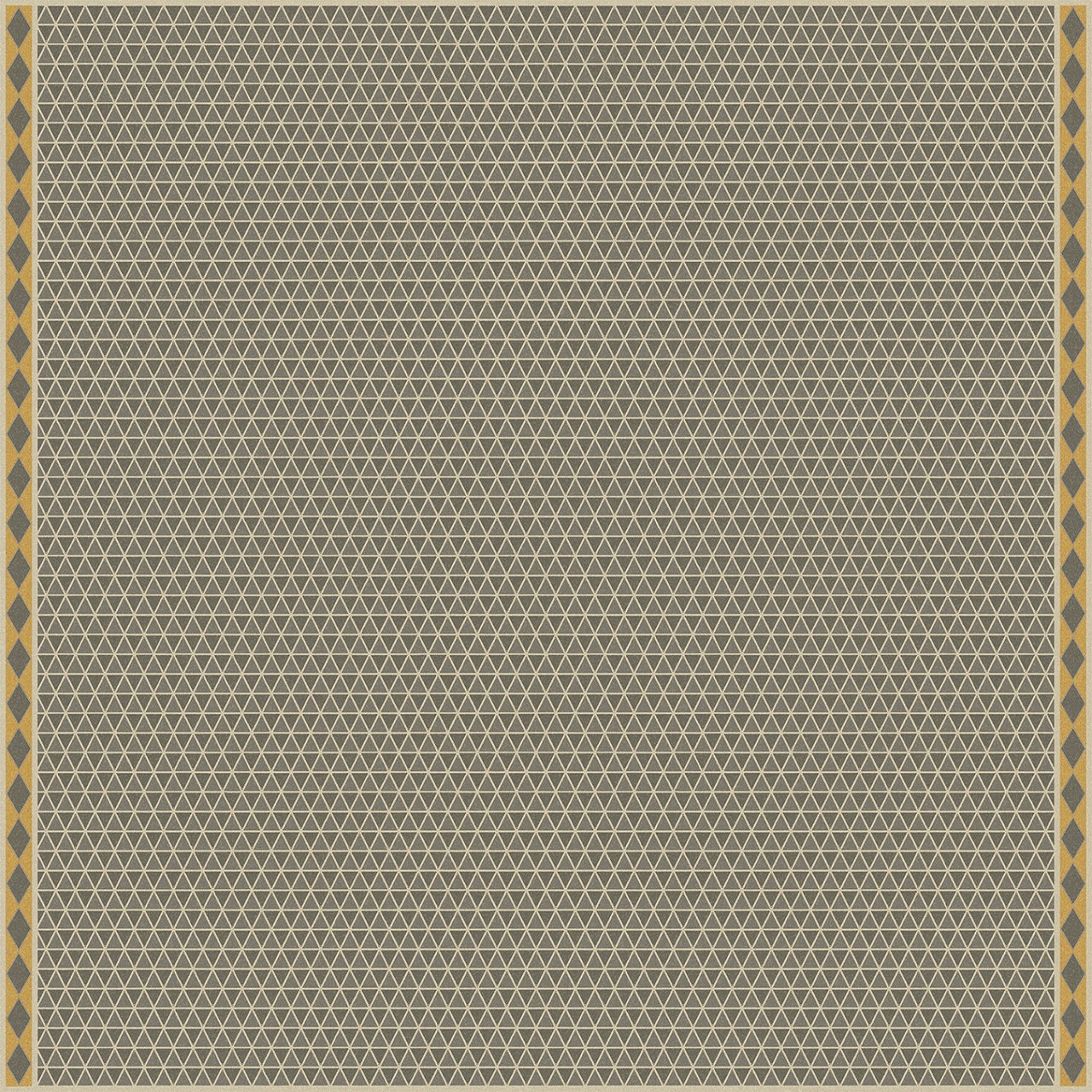 Triangular Mineral Sword - vinyl floor cloth 120x120