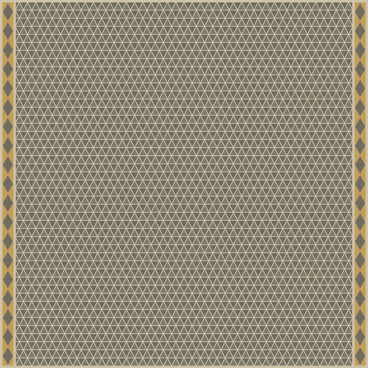 Triangular Mineral Sword - vinyl floor cloth 96x96