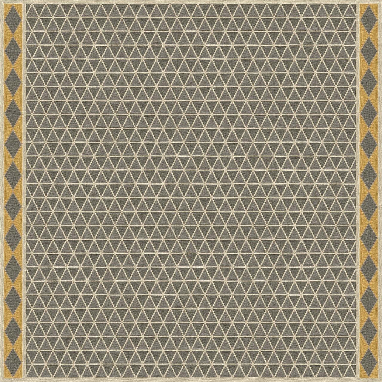 Triangular Mineral Sword - vinyl floor cloth 60x60