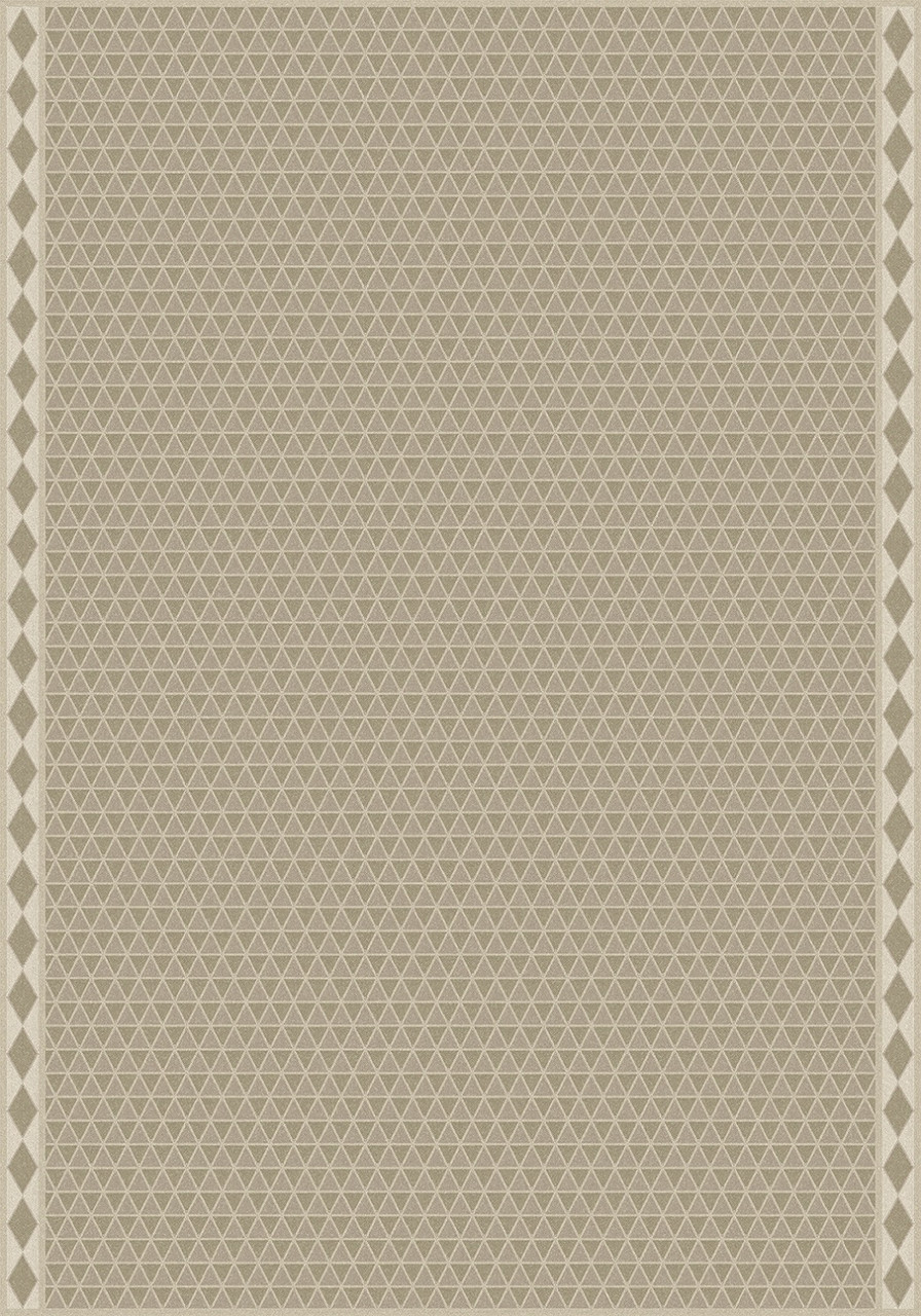 Triangular Stone Altar - vinyl floor cloth 84x120