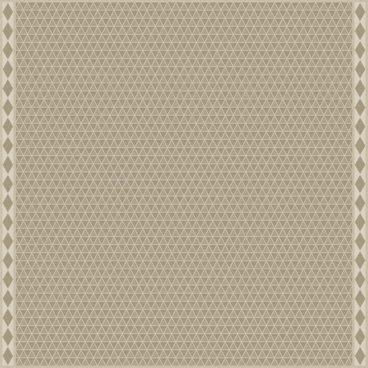 Triangular Stone Altar - vinyl floor cloth 96x96
