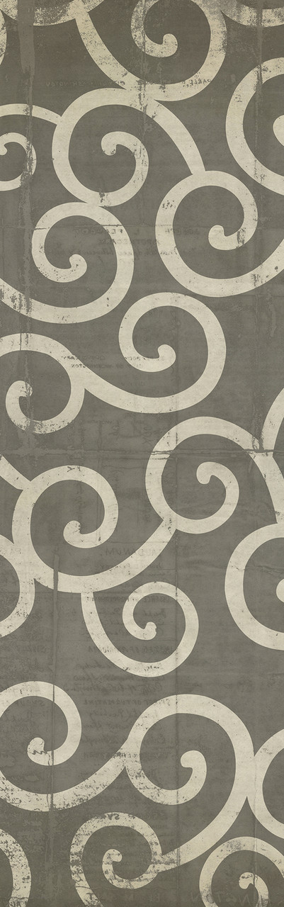 Classic Pattern 4 Captain Ahab (distressed)- vinyl floor cloth sizes 24x77, 30x96, 26x83, 36x115