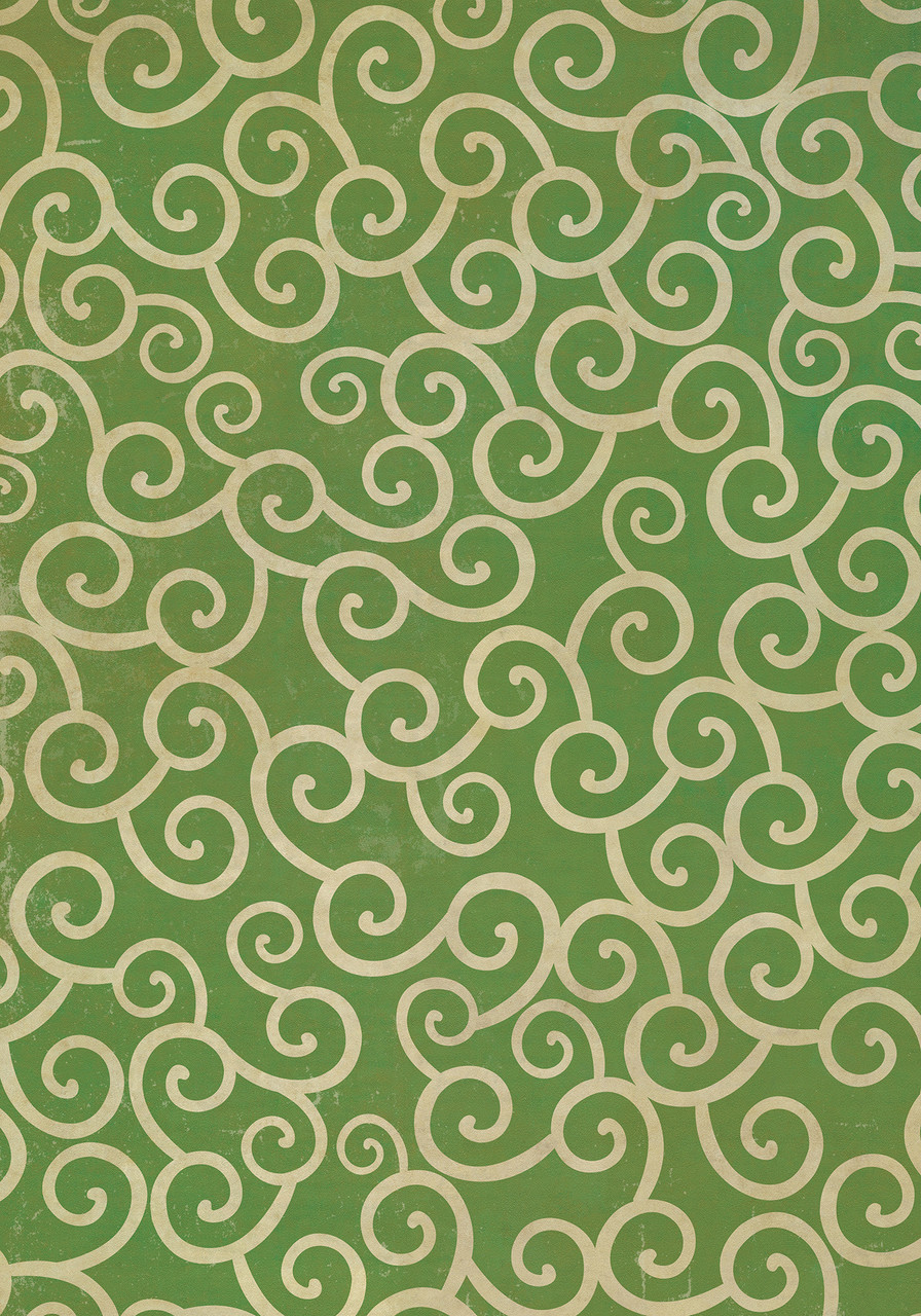Pattern 4 Tsunami (distressed)- vinyl floor cloth size 84x120