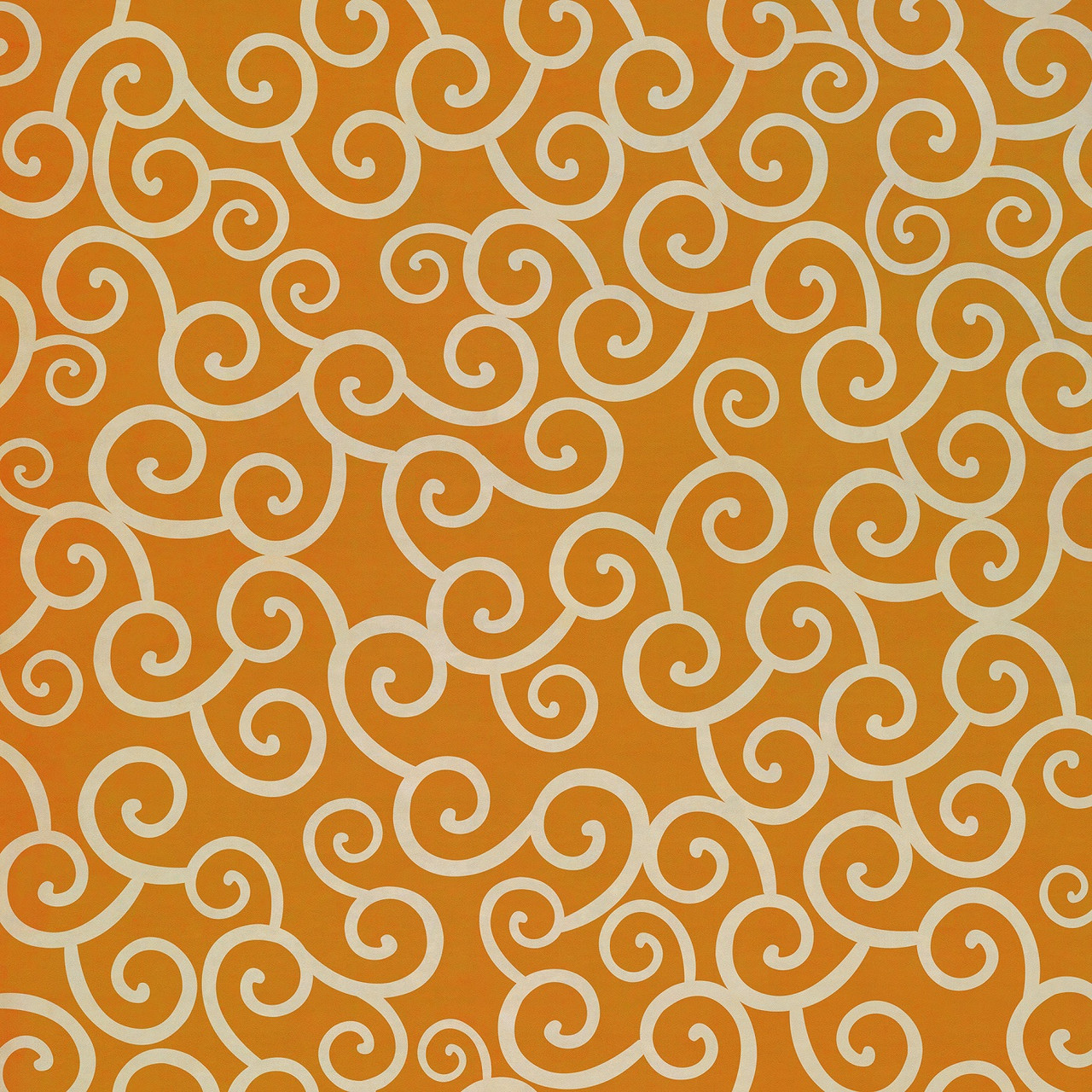 Classic Pattern 4 Salt Water Taffy (lightly distressed) - vinyl floor cloth sizes 84x84, 96x96, 120x120
