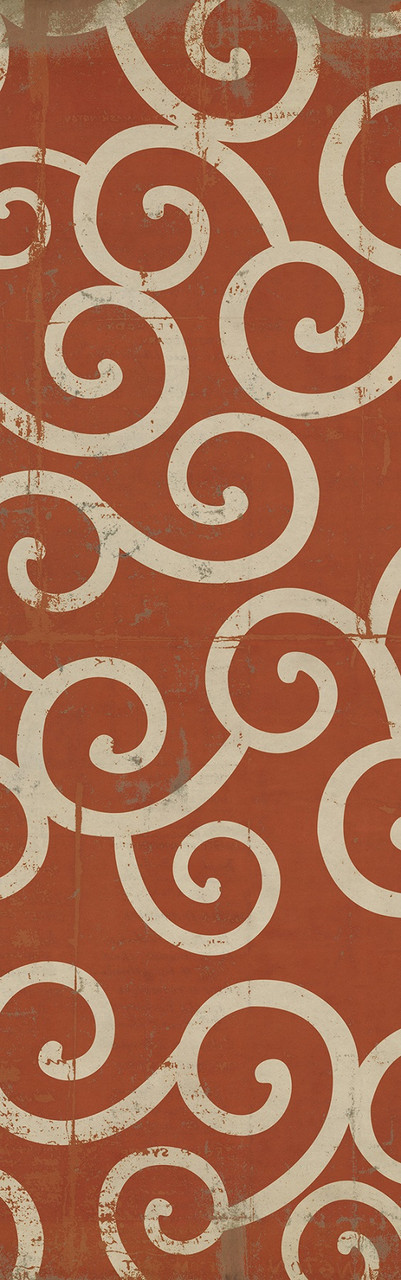 Classic Pattern 4 Captain Nemo (distressed)- vinyl floor cloth sizes 26x83, 36x115