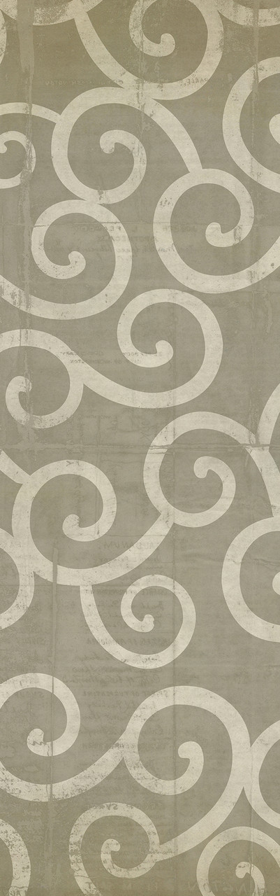 Classic Pattern 4 Moby Dick (distressed) - vinyl floor cloth sizes 26x83, 36x115