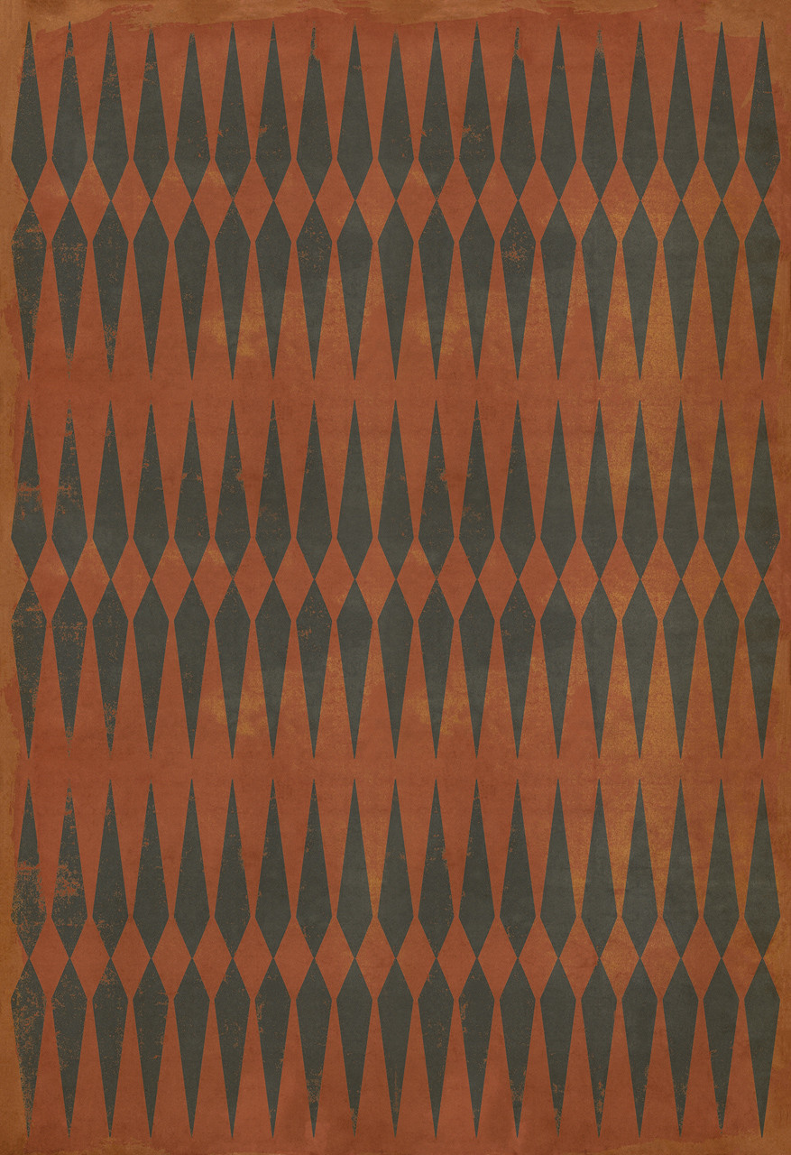 Classic Pattern 8 Venom - vinyl floor cloth sizes 96x140, 120x175