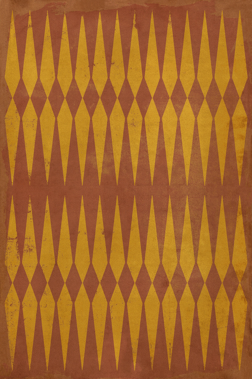 Classic Pattern 8 Dr. Jekyll - vinyl floor cloth sizes 20x30, 24x36, 30x44, 38x56, 52x76, 70x102