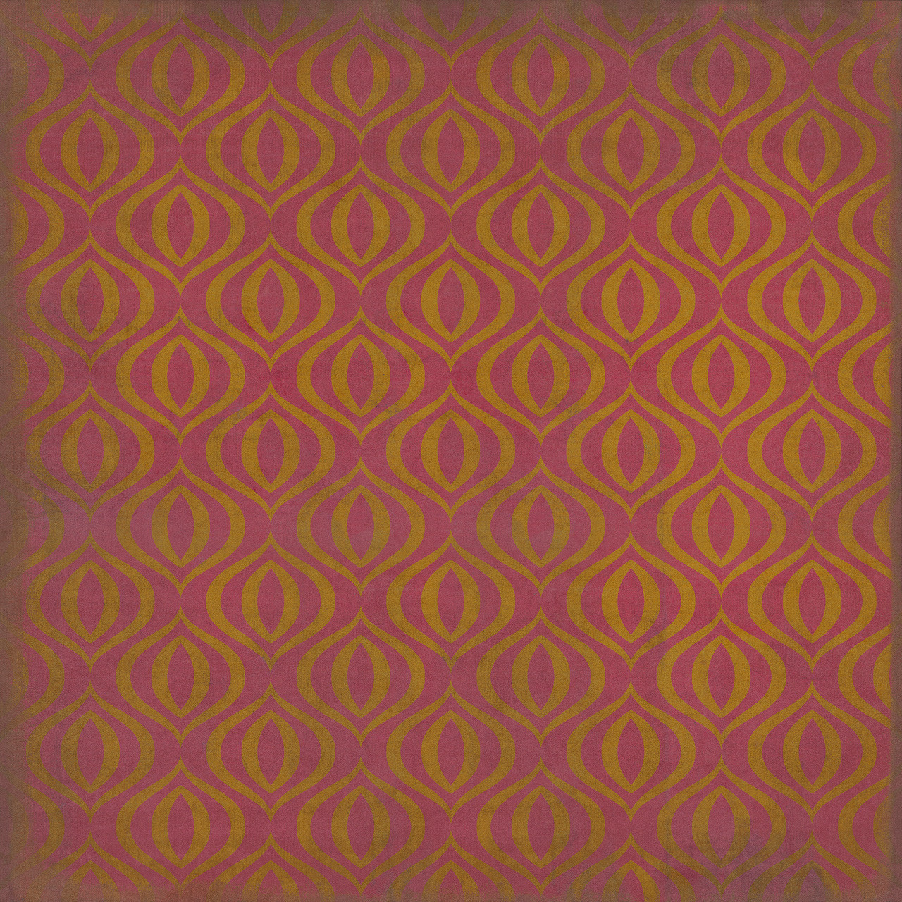 Classic Pattern 15 Phoenix - vinyl floor cloth sizes 60x60, 72x72