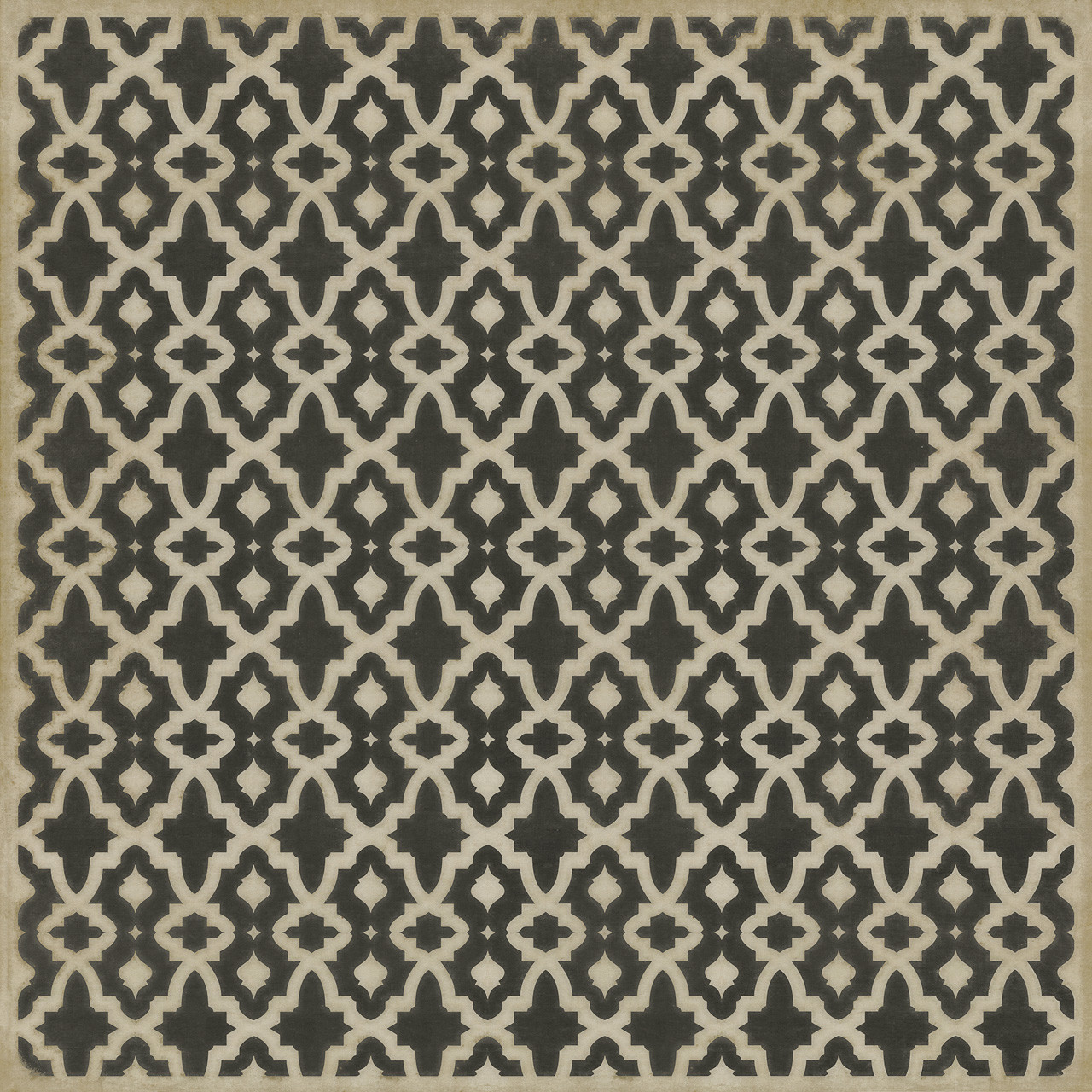 Classic Pattern 31 A Murder of Crows - vinyl floor cloth sizes 84x84, 96x96, 120x120