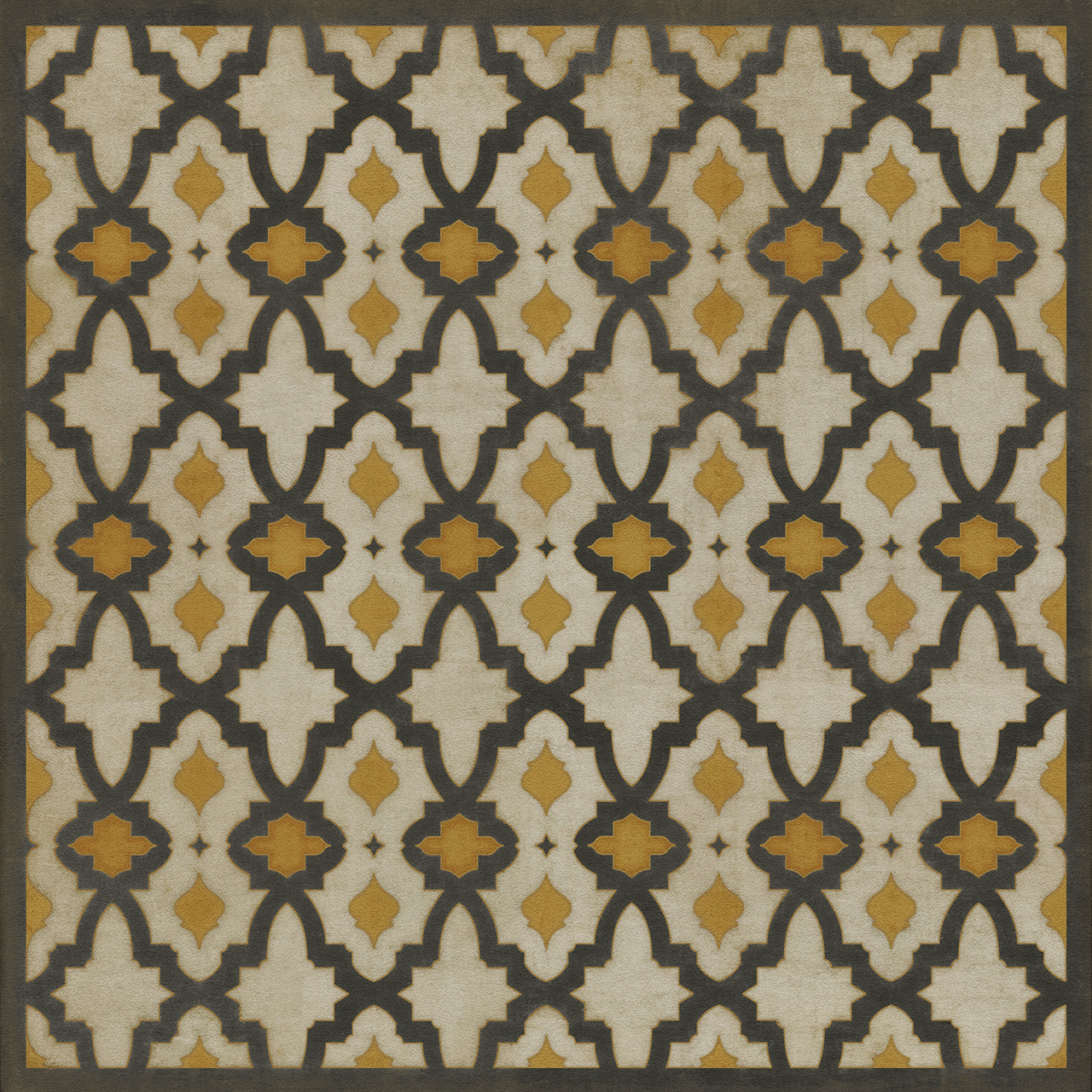 Classic Pattern 31 Rajha - vinyl floor cloth sizes 36x36, 48x48