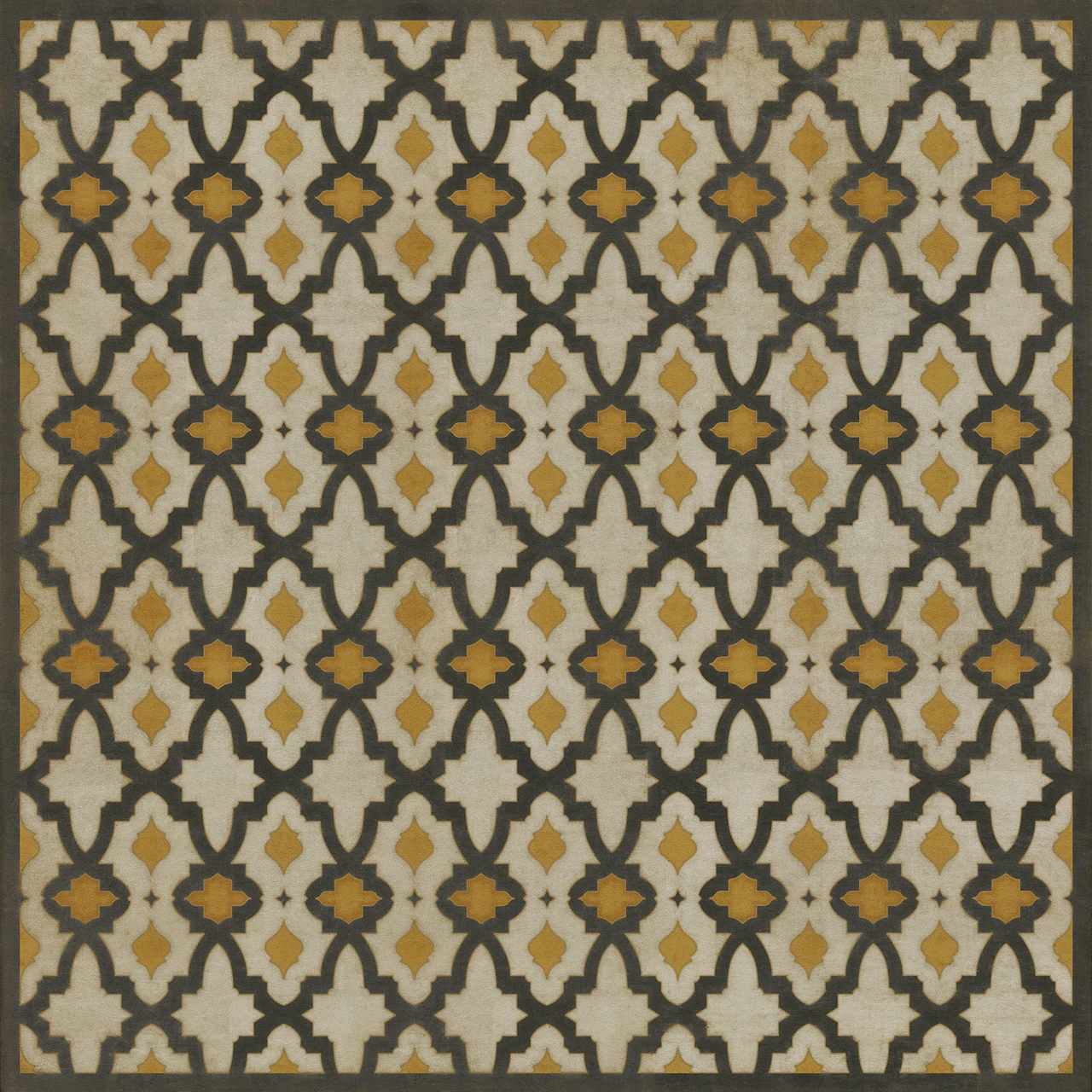 Classic Pattern 31 Rajha - vinyl floor cloth sizes 60x60, 72x72, 84x84