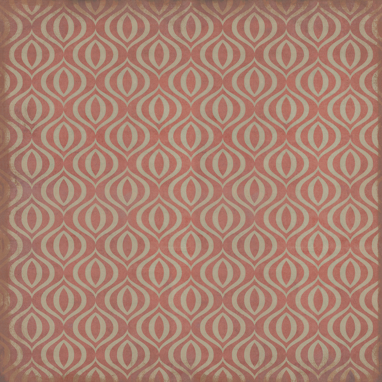 Classic Pattern 15 Genie - vinyl floor cloth sizes 84x84, 96x96, 120x120