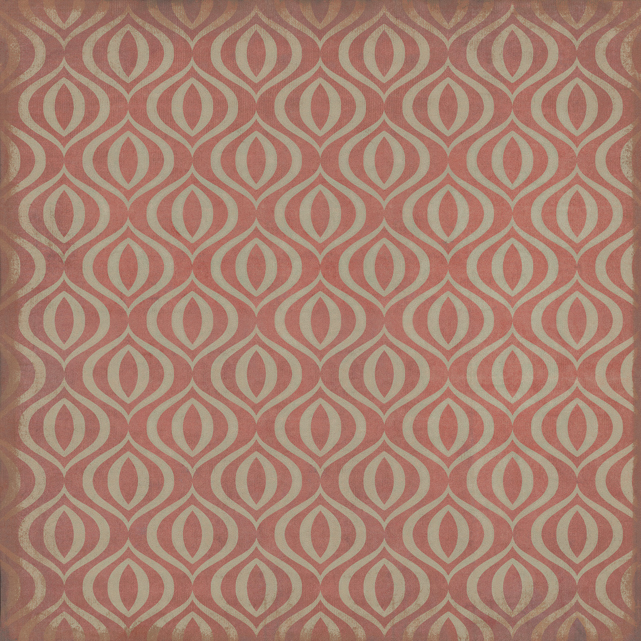 Classic Pattern 15 Genie - vinyl floor cloth sizes 60x60, 72x72
