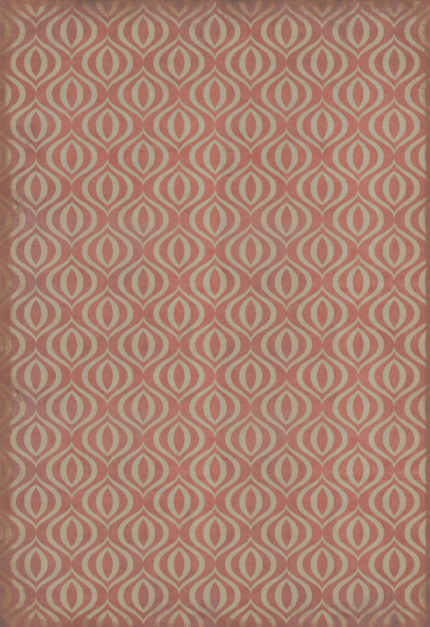 Classic Pattern 15 Genie - vinyl floor cloth sizes 96x140, 120x175