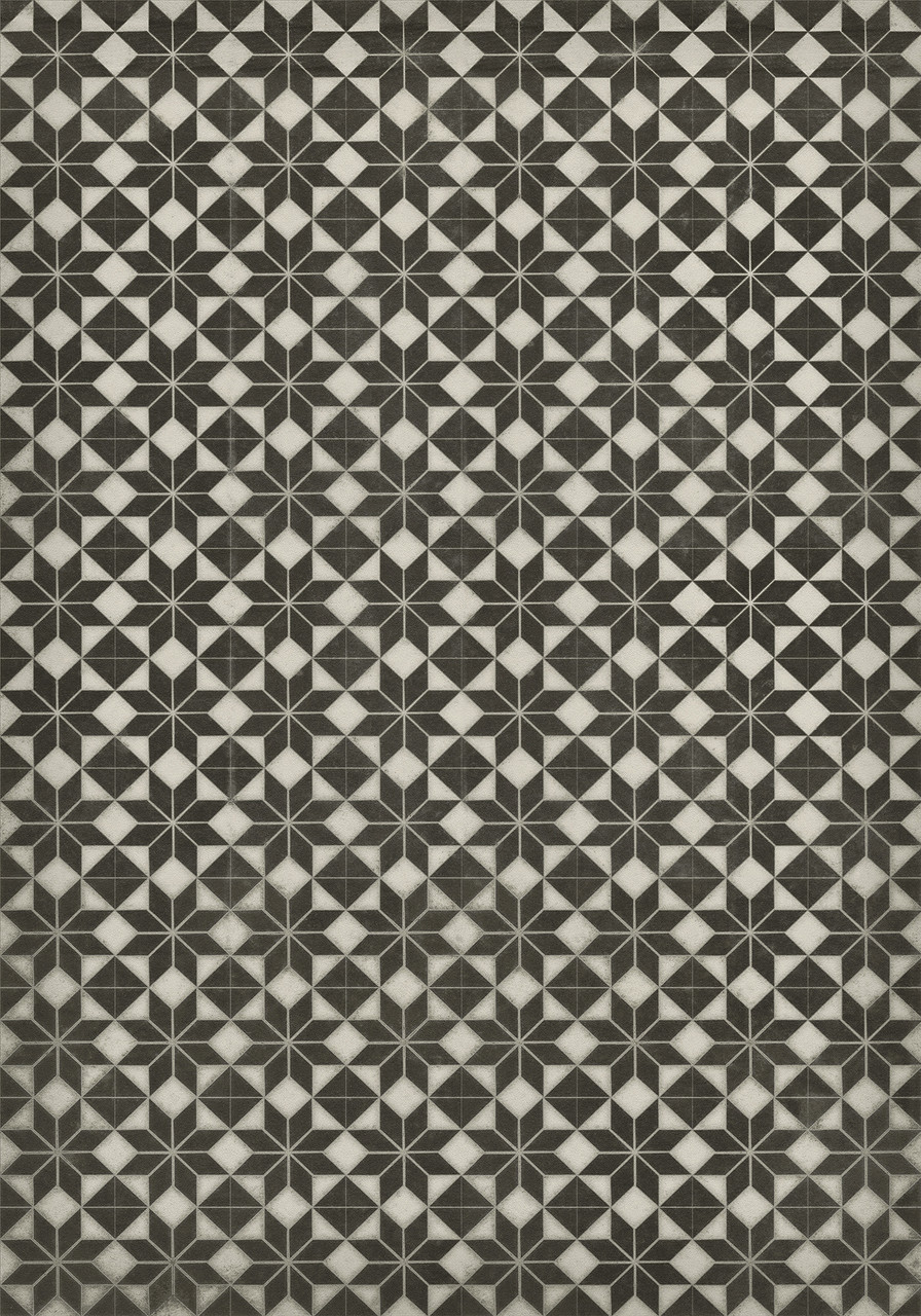 Pattern 20 Stargazer (no border) - vinyl floor cloth sizes 84x120
