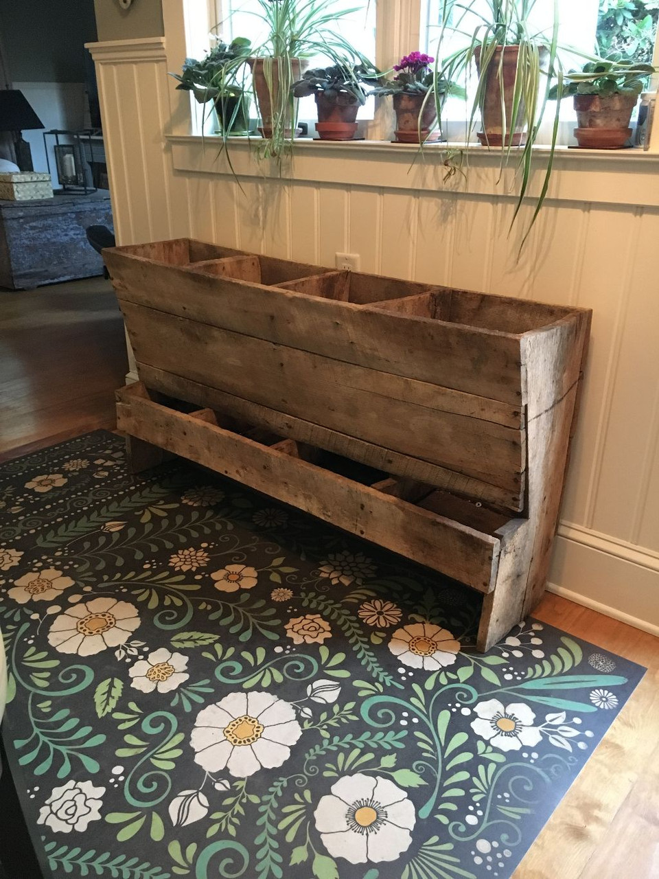 Pura Vida customer use of Always and Always vinyl floor cloth