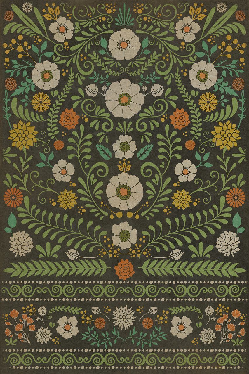 Pattern 36 The Arranger of Disorder - vinyl floor cloth, Image for all rectangle sizes