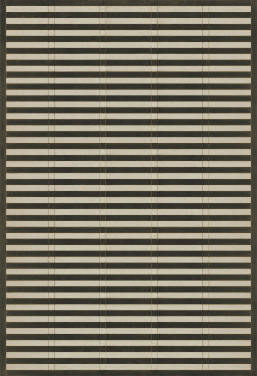 Pattern 18 Mandarin - vinyl floor cloth sizes 96x140, 120x175