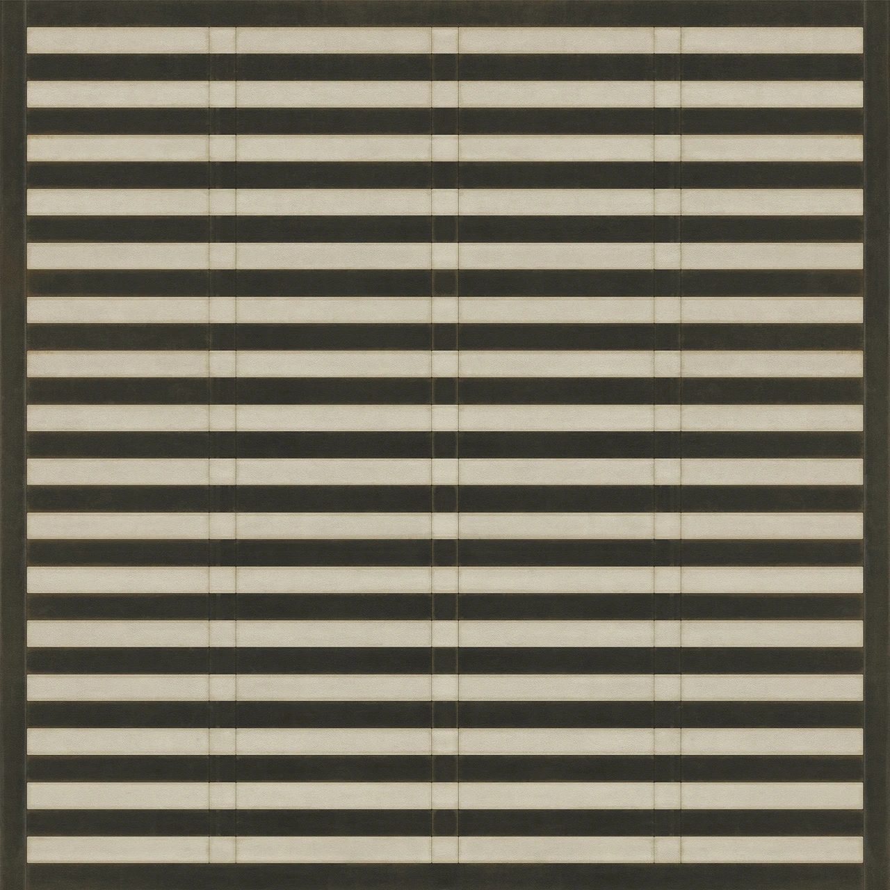 Pattern 18 Mandarin - vinyl floor cloth sizes 60x60, 72x72