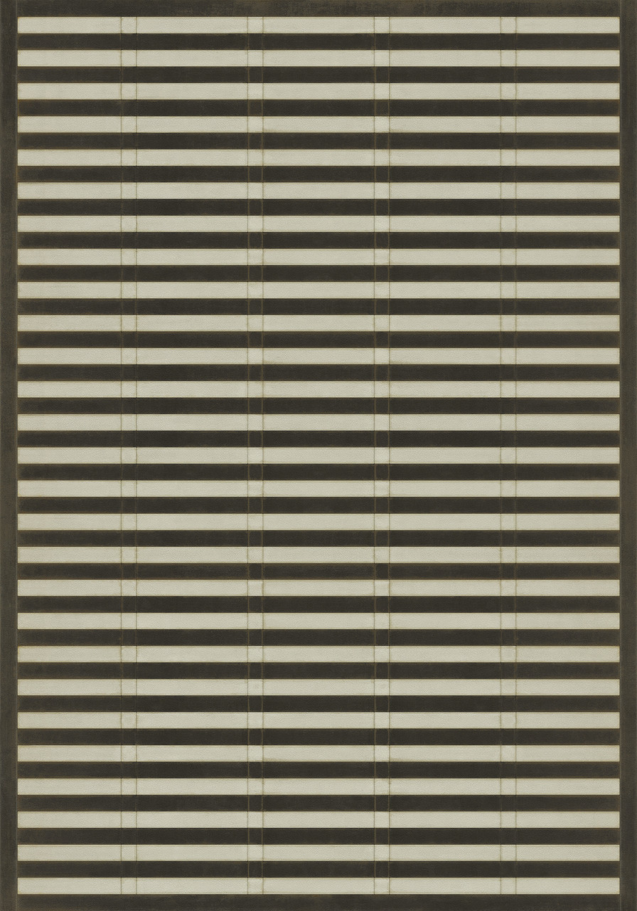 Pattern 18 Mandarin - vinyl floor cloth sizes 84x120