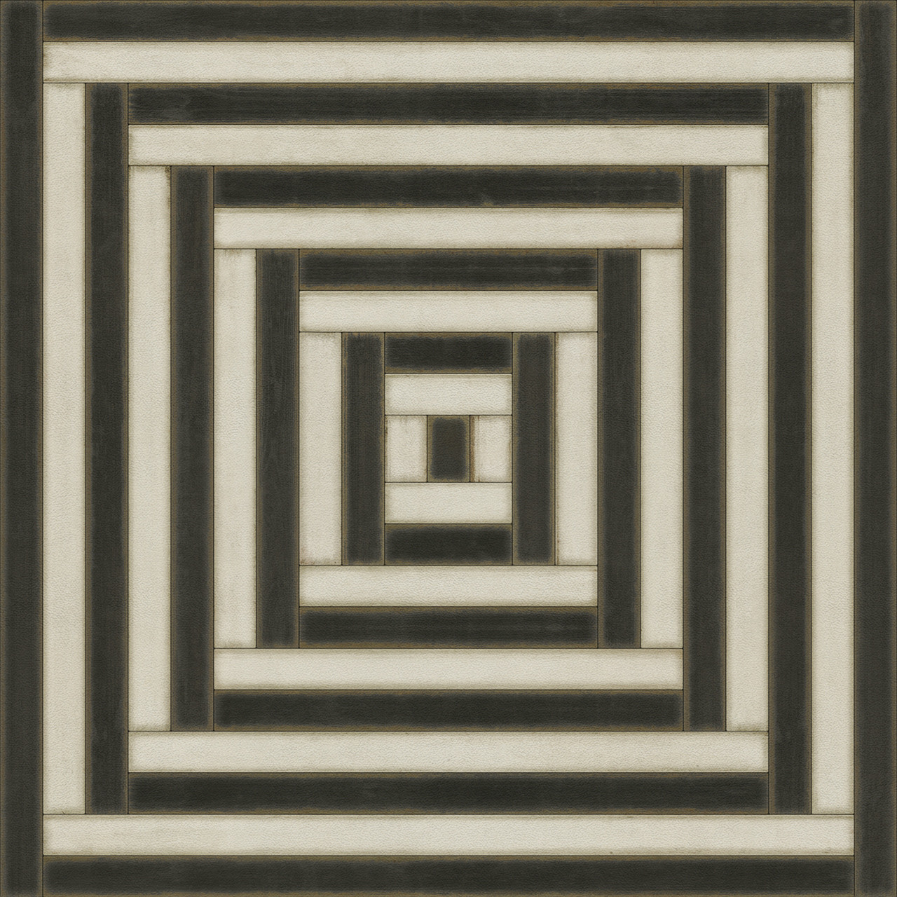 Pattern 18 The Empress - vinyl floor cloth sizes 36x36, 48x48
