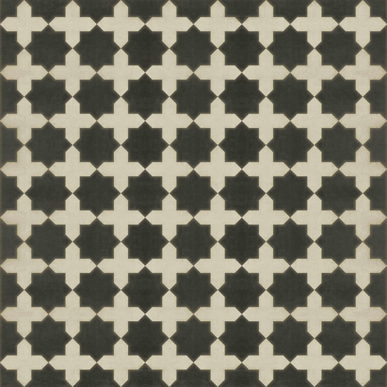 Pattern 23 Gnosis - vinyl floor cloth sizes 96x96, 120x120