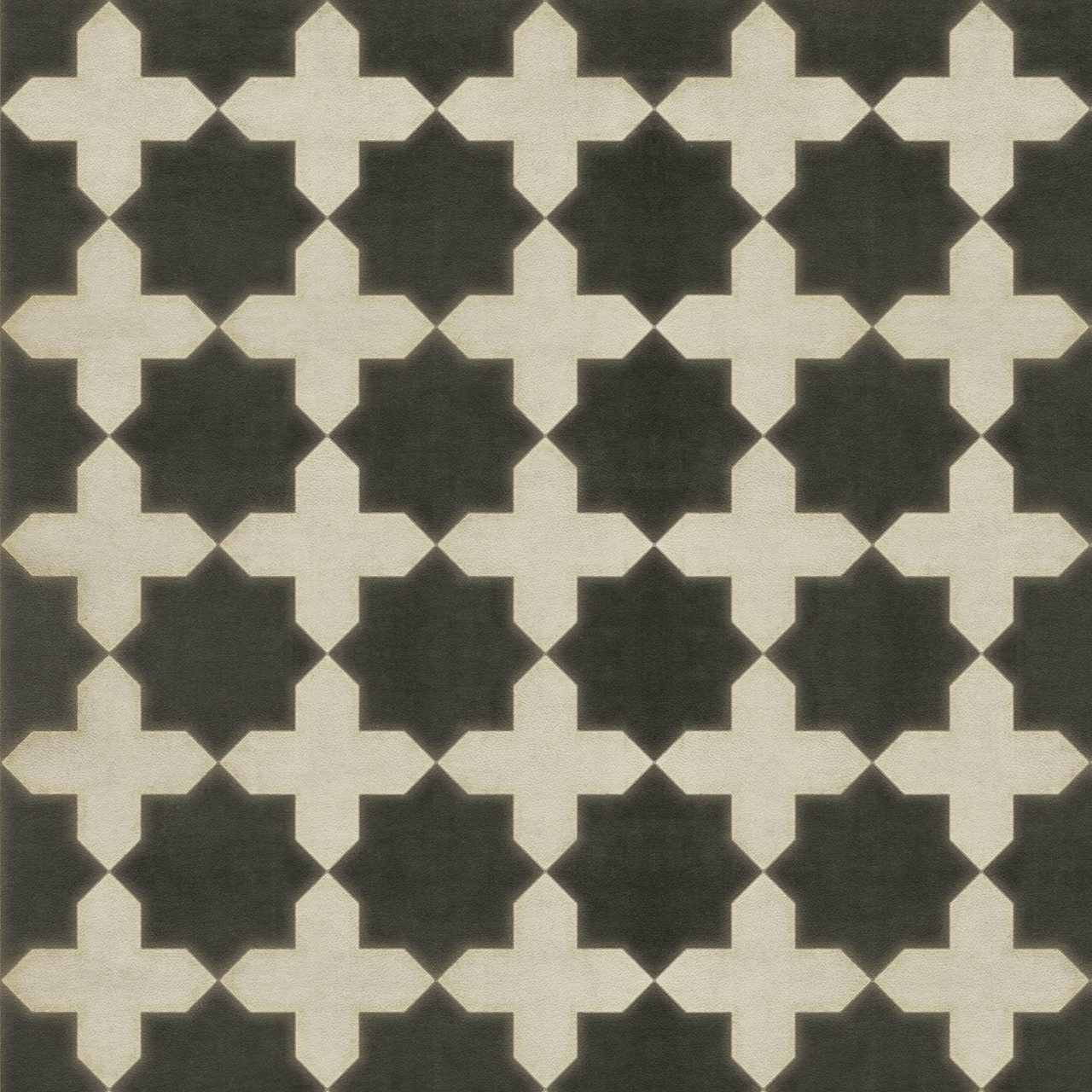 Pattern 23 Gnosis - vinyl floor cloth sizes 36x36, 48x48