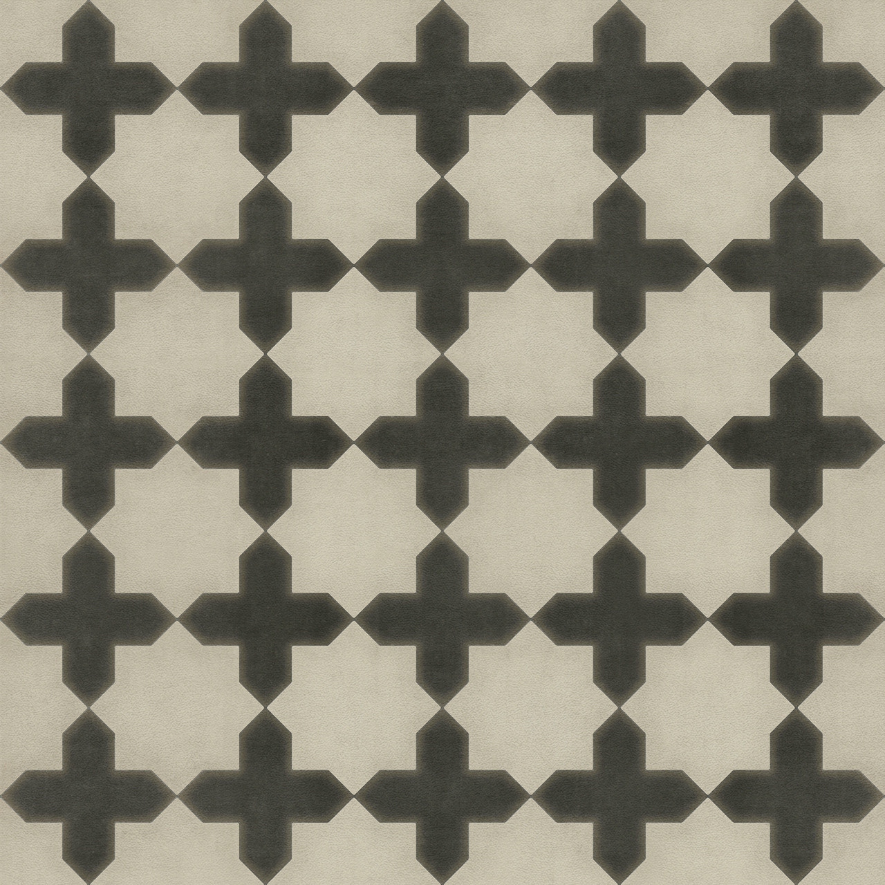 Pattern 23 Coptic - vinyl floor cloth sizes 36x36, 48x48