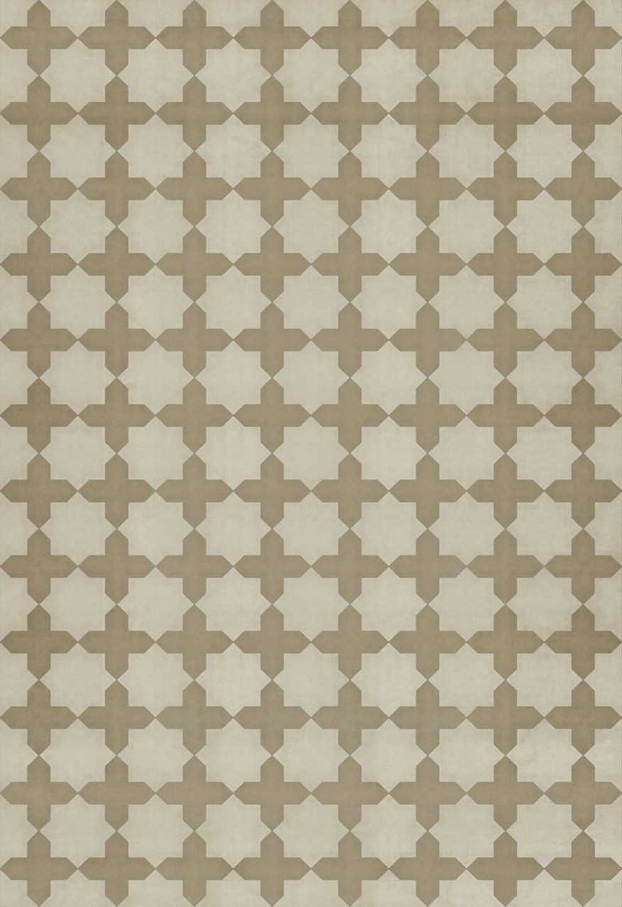 Pattern 23 Nazareth - vinyl floor cloth sizes 96x140, 120x175