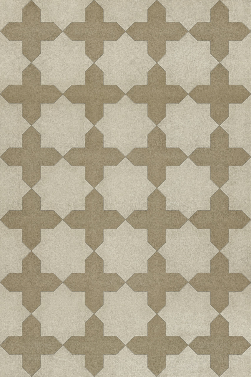Pattern 23 Nazareth - vinyl floor cloth sizes 20x30, 24x36, 30x44, 38x56