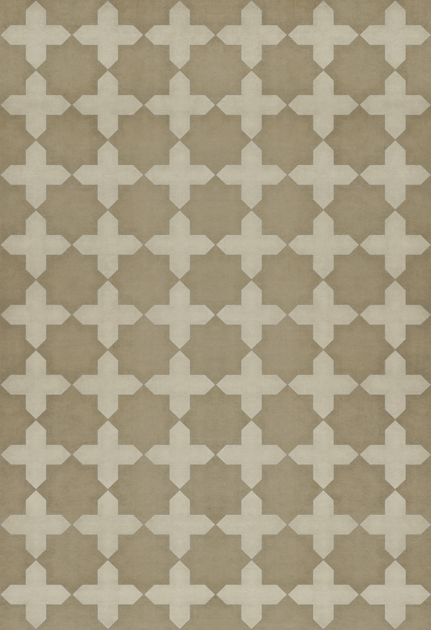 Pattern 23 Disciple - vinyl floor cloth sizes 52x76, 70x102