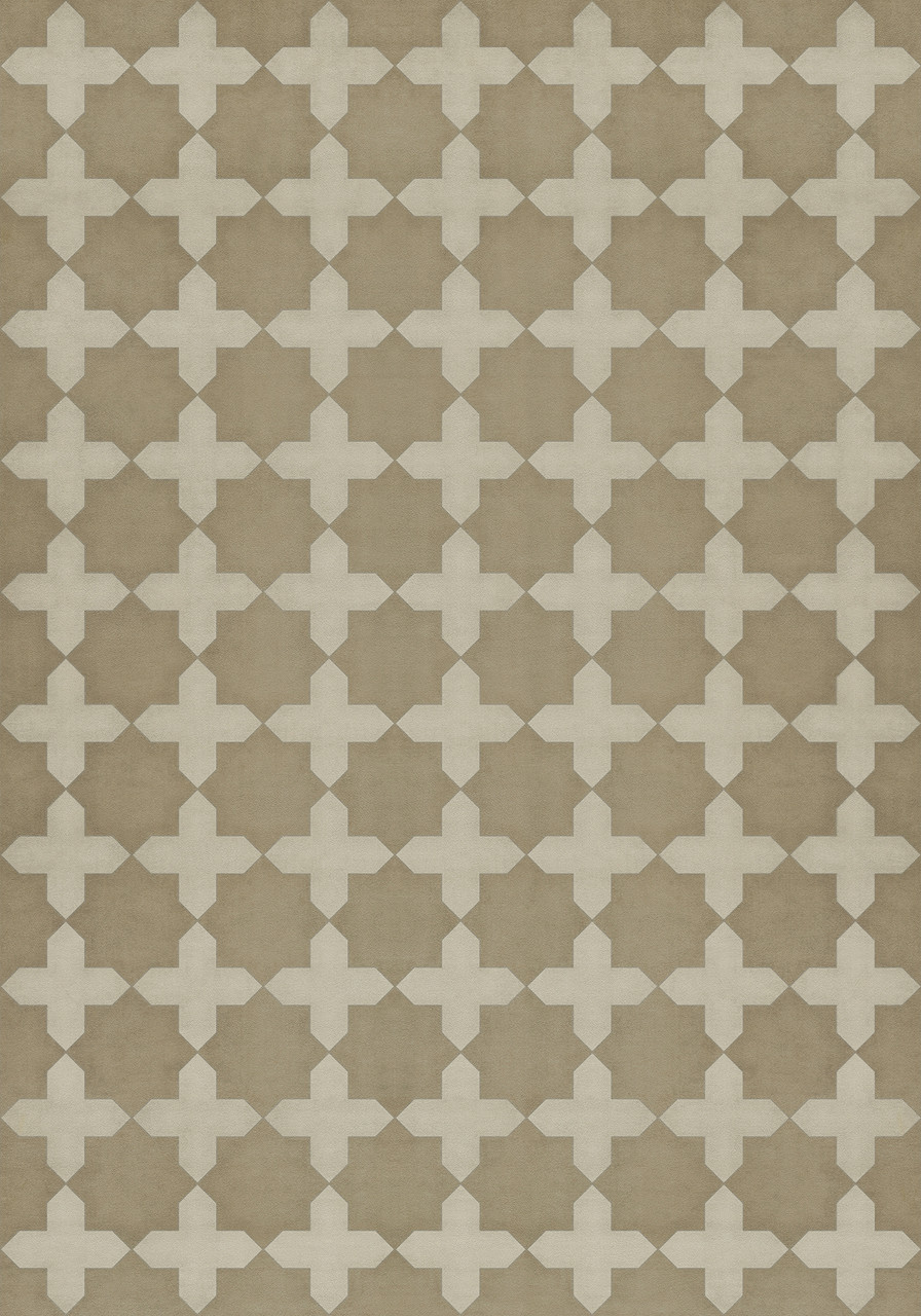 Pattern 23 Disciple - vinyl floor cloth size 84x120