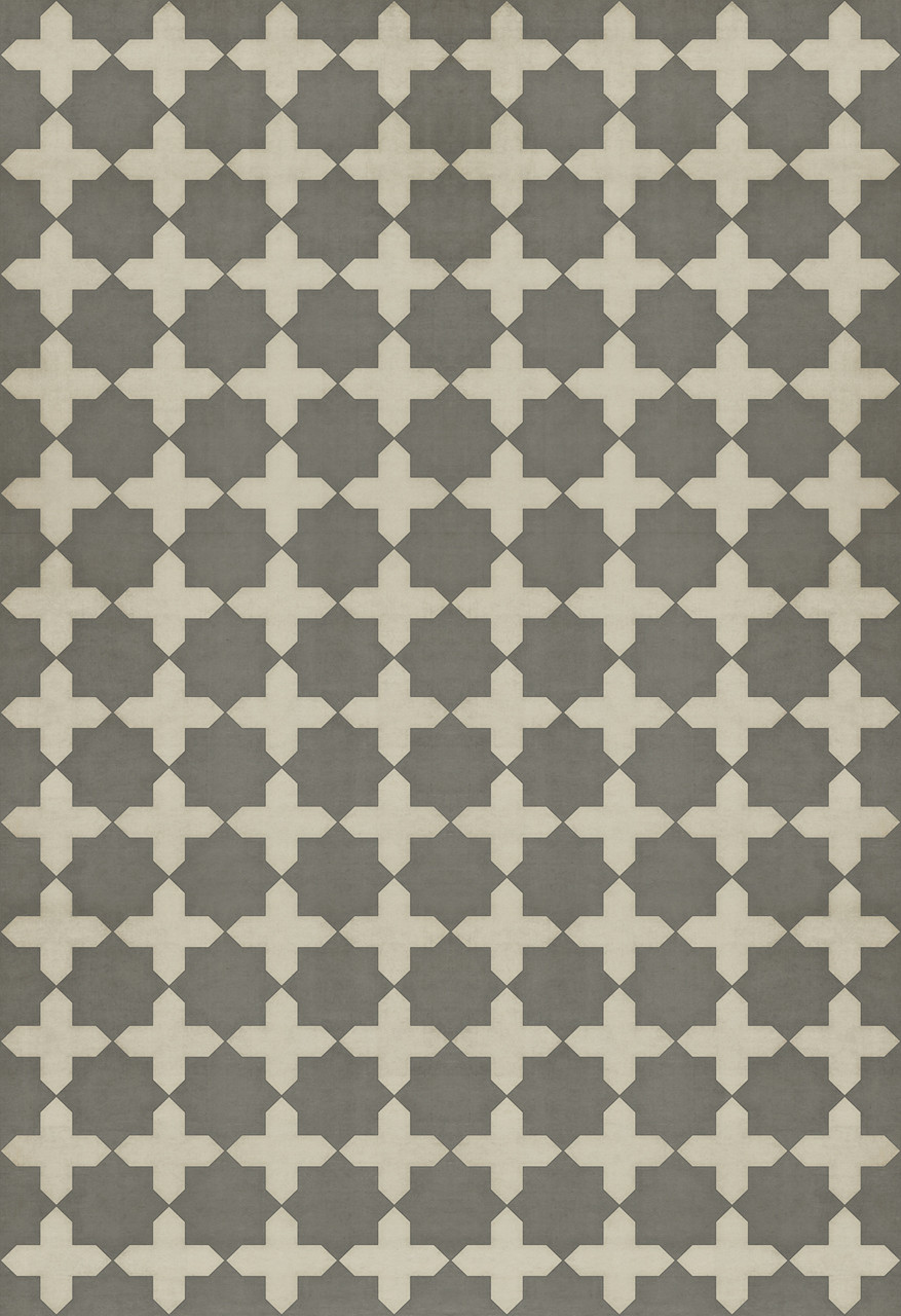 Pattern 23 Samaritan - vinyl floor cloth sizes 96x140, 120x175