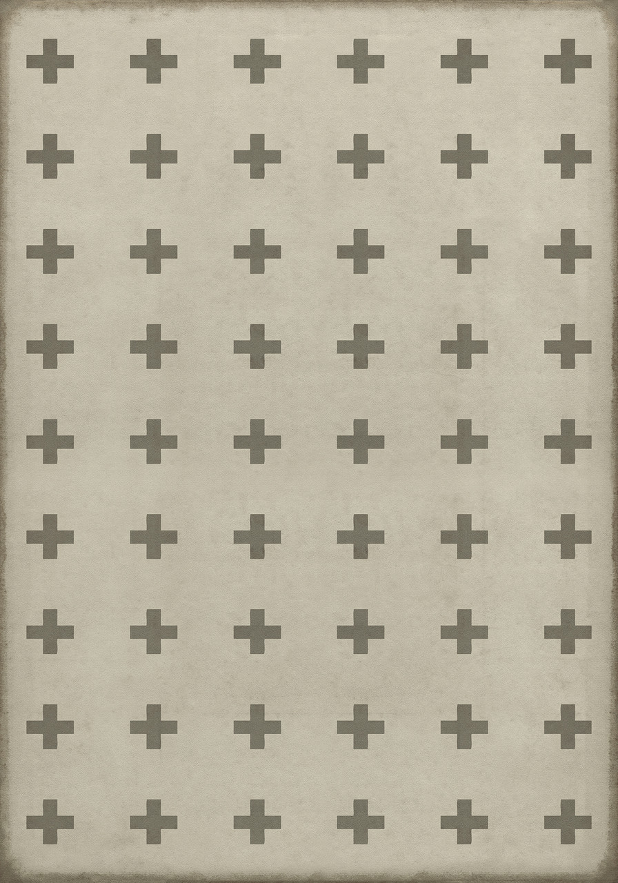 Pattern 24 Kyros - vinyl floor cloth size 84x120