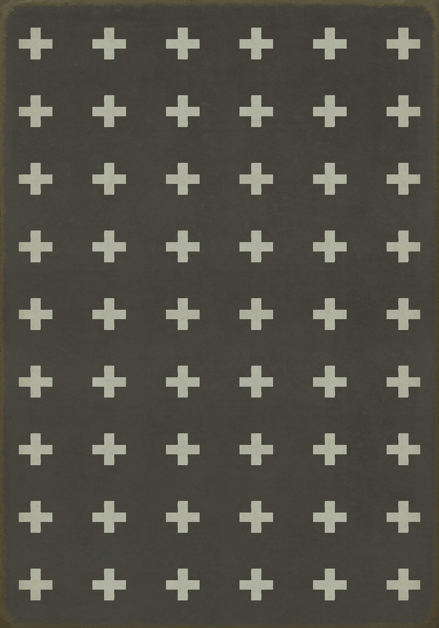 Pattern 24 Ionia - vinyl floor cloth size 84x120