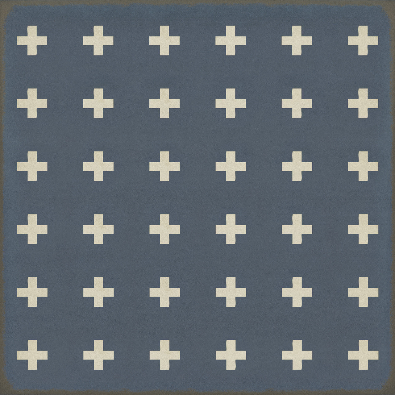 Pattern 24 Greece - vinyl floor cloth 60x60, 72x72, 84x84