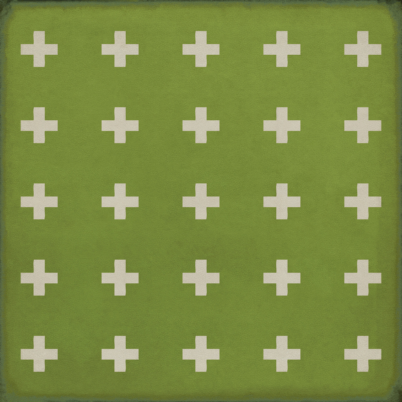 Pattern 24 Corsica - vinyl floor cloth sizes 36x36, 48x48