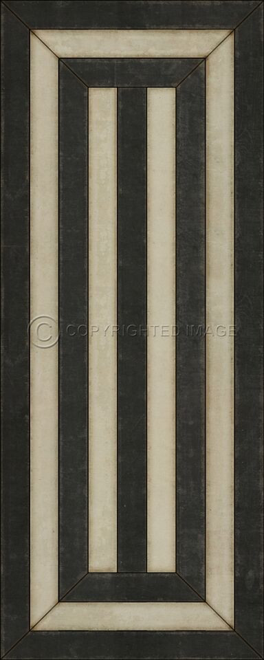 Pattern 30 Zhou - vinyl floor cloth sizes 30x75, 36x90