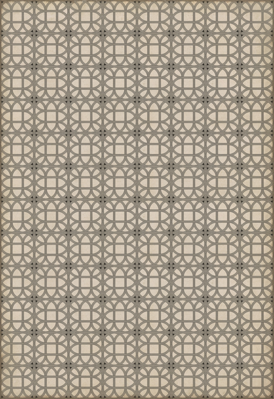 Williamsburg Laramie Lattice Joseph Ward - vinyl floor cloth sizes 96x140, 120x175