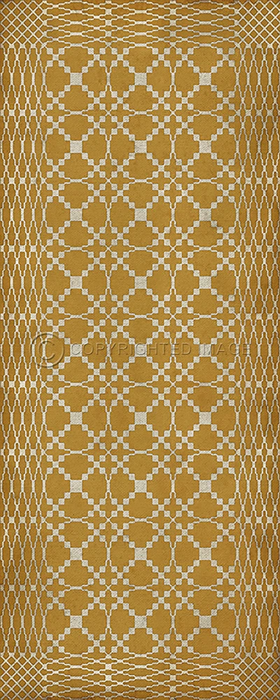 Williamsburg Woven Essex - vinyl floor cloth sizes 30x75, 36x90 