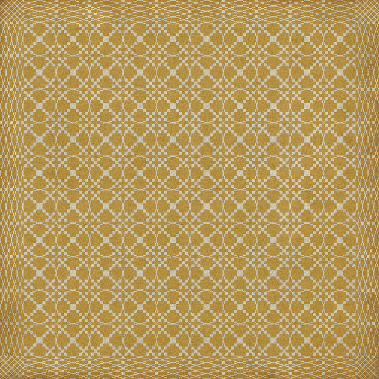 Woven Essex - vinyl floor cloth size 84x84