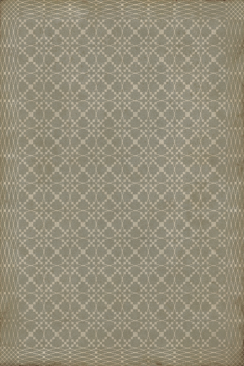 Williamsburg Woven Rockingham - vinyl floor cloth sizes 20x30, 24x36, 38x56, 52x76, 70x102