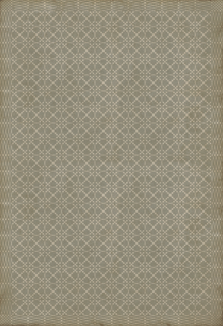 Williamsburg Woven Rockingham - vinyl floor cloth sizes 96x140, 120x175