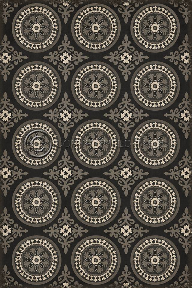 pattern 43 karma quick ship vinyl floor cloth 30x44